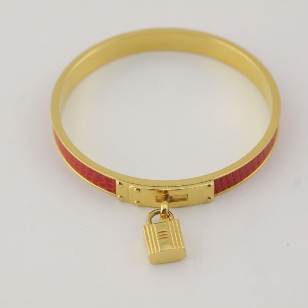 HERMES Kelly Lizard Bangle